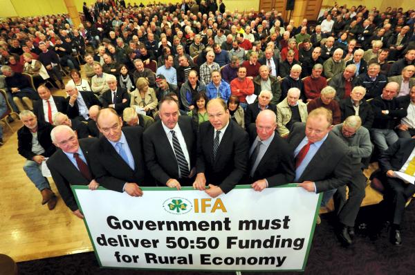 Full co-funding not the maximum- it's the minimum IFA tell Coveney Full co-funding not the maximum- it's the minimum IFA tell Coveney