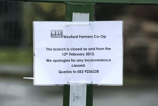 Wexford Farmers Co-op AGM to review difficult year Wexford Farmers Co-op AGM to review difficult year