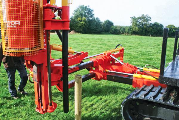 Tracked post driver dedication for Brennan’s Vector Powerdrive Tracked post driver dedication for Brennan’s Vector Powerdrive