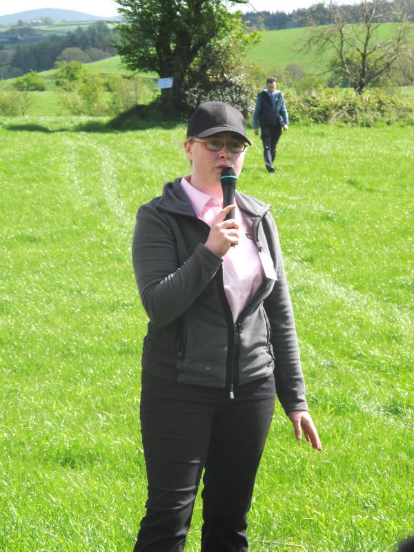 Farm walk on Charles Crawford's farm in Donegal Farm walk on Charles Crawford's farm in Donegal