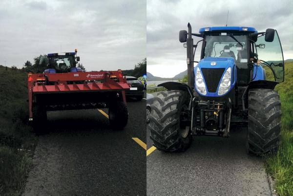 Gardai issue warning about 16-year-old driving tractor Gardai issue warning about 16-year-old driving tractor