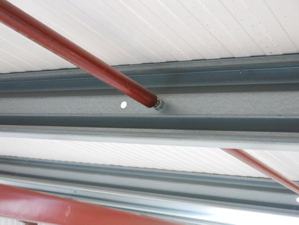 Well-made shed will safely store grain Well-made shed will safely store grain