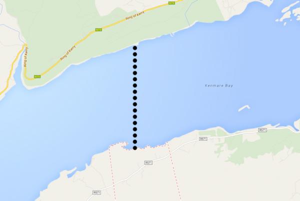 Cow survives three mile swim across Kenmare bay Cow survives three mile swim across Kenmare bay