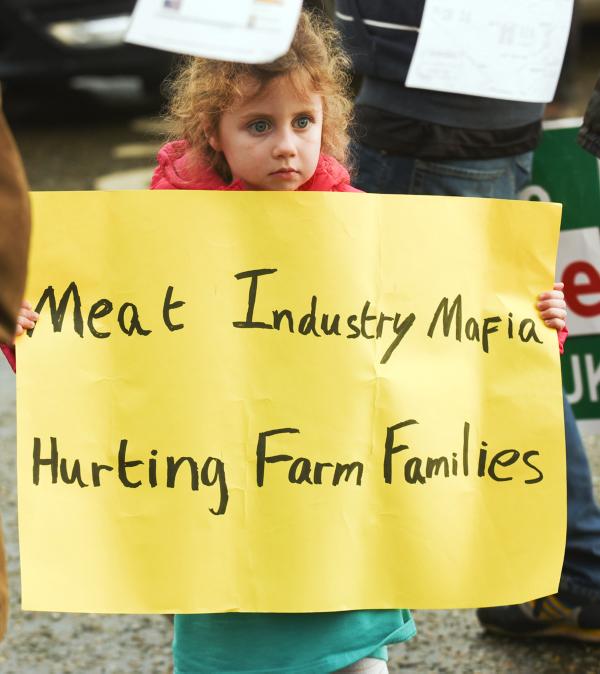 Farmers commence second wave of beef factory protests Farmers commence second wave of beef factory protests