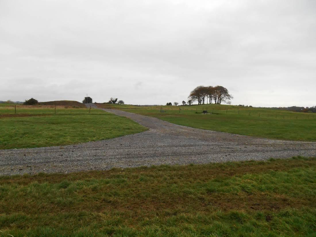 Crushing the farm's own rock for roadway Crushing the farm's own rock for roadway