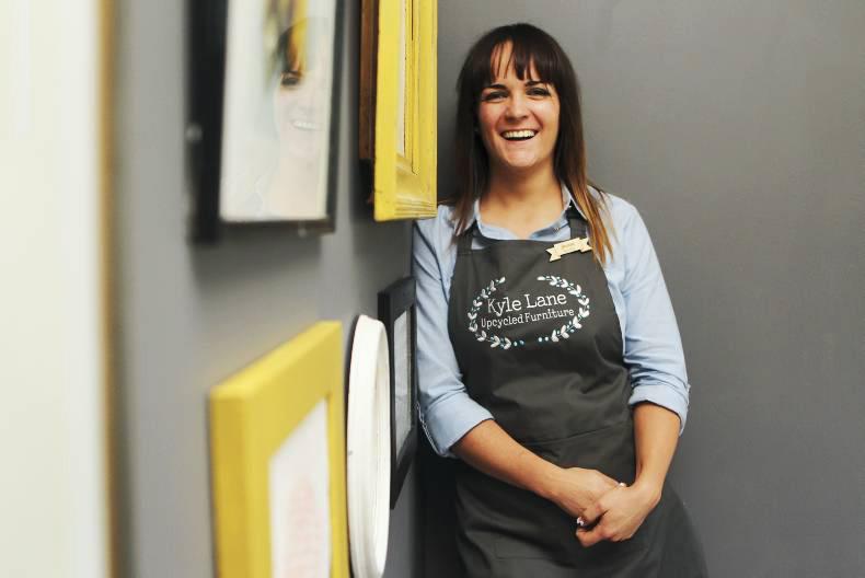 Create a gallery wall using old frames in our DIY series with Kyle Lane Create a gallery wall using old frames in our DIY series with Kyle Lane