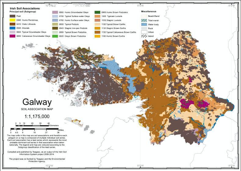 East-west landscape divide in Galway East-west landscape divide in Galway
