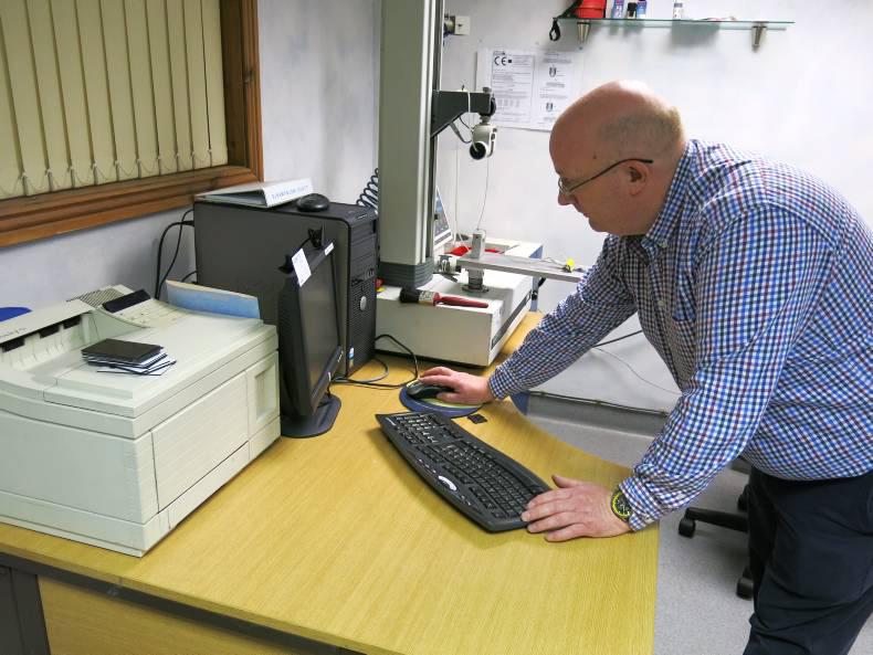 Testing the quality of a leading silage wrap Testing the quality of a leading silage wrap