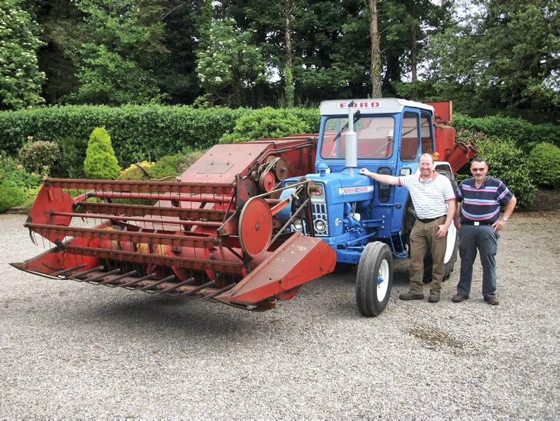 JF MS90 and Ford 4000 combination for De Courcey event JF MS90 and Ford 4000 combination for De Courcey event