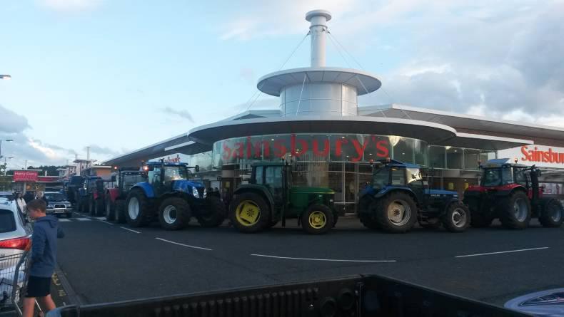 Farmer protests continue across Northern Ireland Farmer protests continue across Northern Ireland