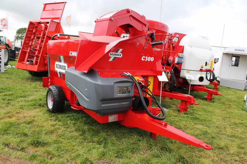 Powerful machinery on show at the Ploughing