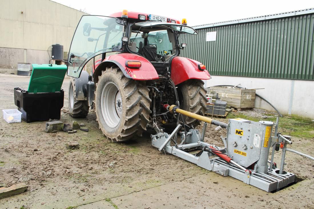 Keep both eyes open for dangers when working with slurry Keep both eyes open for dangers when working with slurry