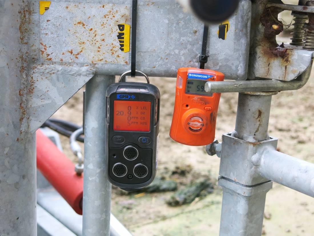 Keep both eyes open for dangers when working with slurry Keep both eyes open for dangers when working with slurry