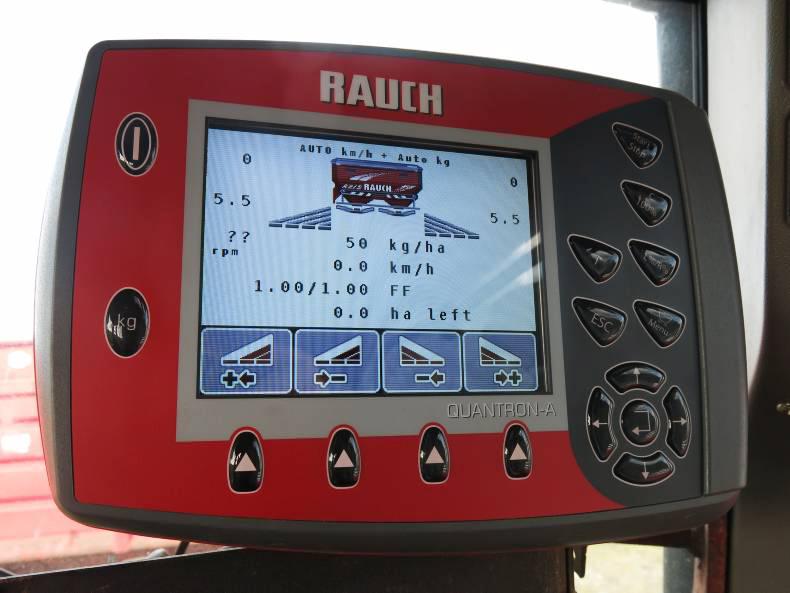 Watch: Clever Rauch gives precise fertiliser spread control Watch: Clever Rauch gives precise fertiliser spread control