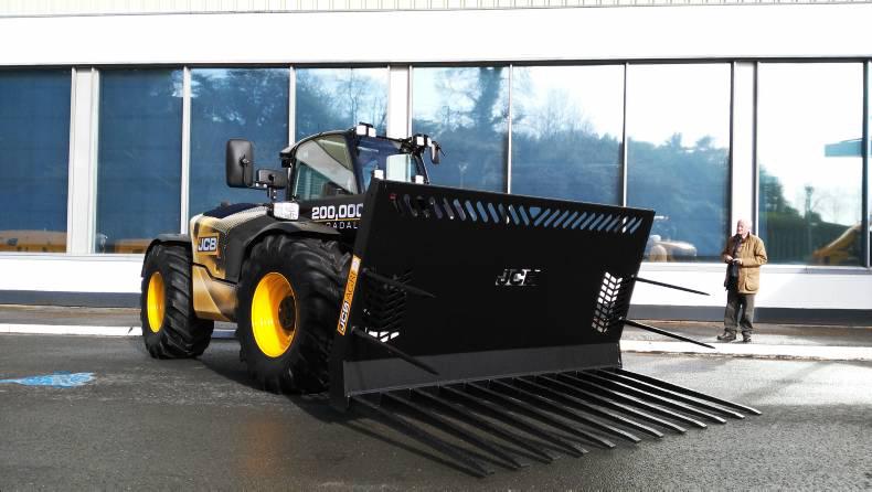 Production milestone for JCB Loadall Production milestone for JCB Loadall