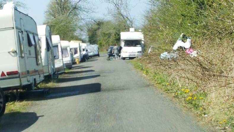 Campsite impasse in Co Meath Campsite impasse in Co Meath