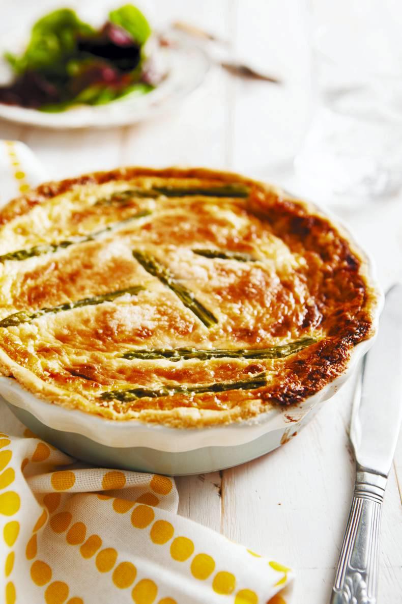 Denise O'Callaghan's gluten-free asparagus savoury tart Denise O'Callaghan's gluten-free asparagus savoury tart
