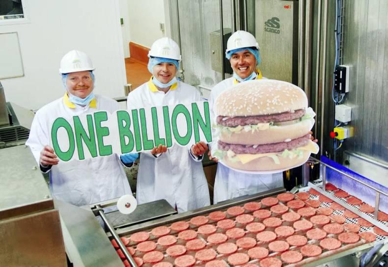 Dawn produces billionth McDonald's burger Dawn produces billionth McDonald's burger