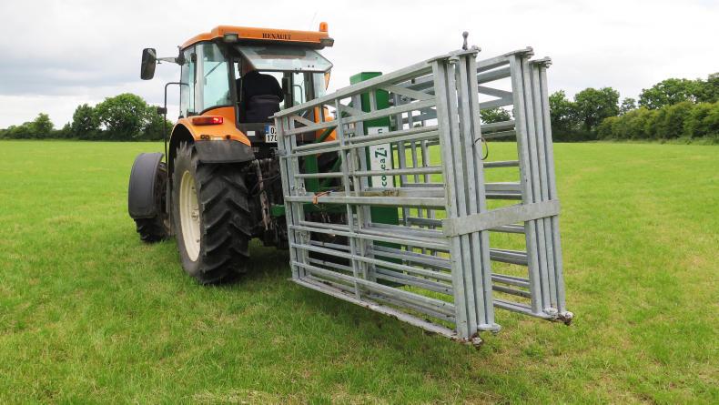 Making cattle handling a tractor-portable solution Making cattle handling a tractor-portable solution