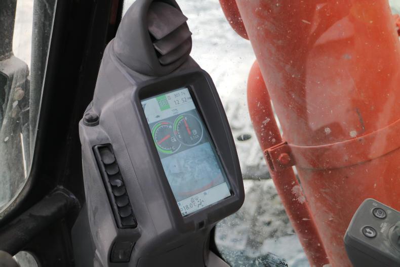 Rock hard Hitachi at work in Kilkenny