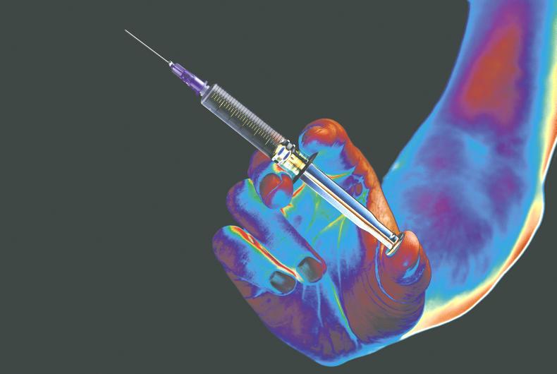 'I can’t remember a time when I wasn’t scared stiff of injections' 'I can’t remember a time when I wasn’t scared stiff of injections'