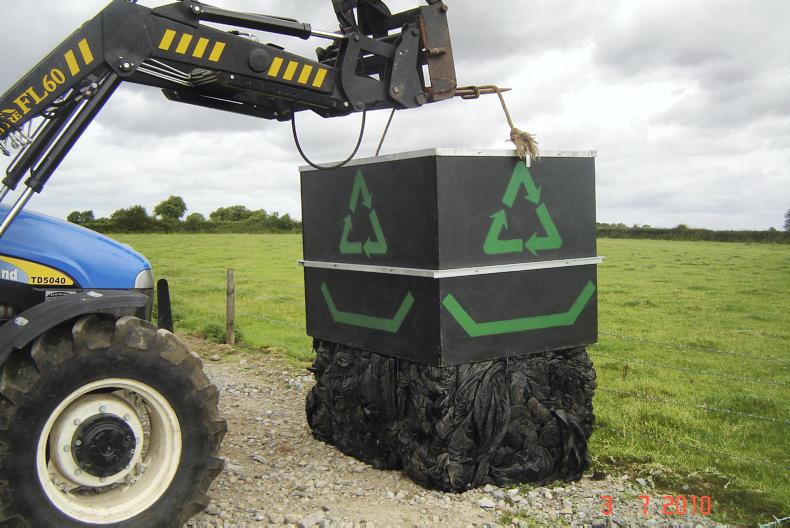 Environment: silage plastic recycling Environment: silage plastic recycling