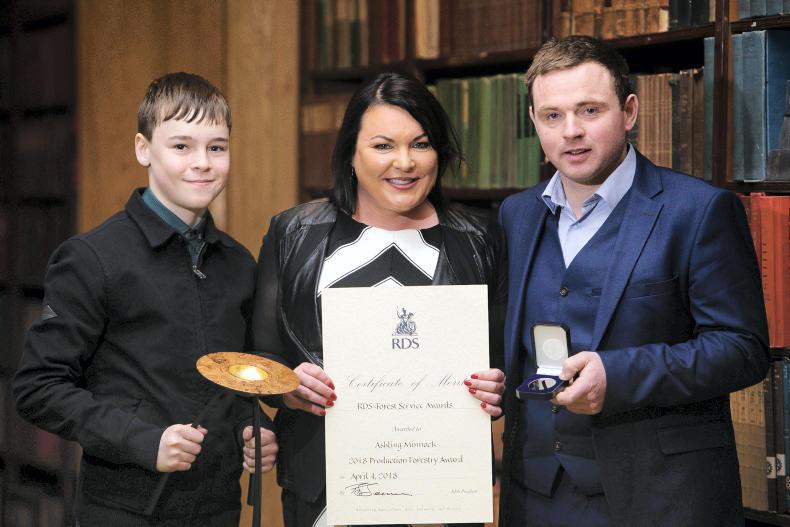 RDS forestry award winners combine agriculture and forestry RDS forestry award winners combine agriculture and forestry