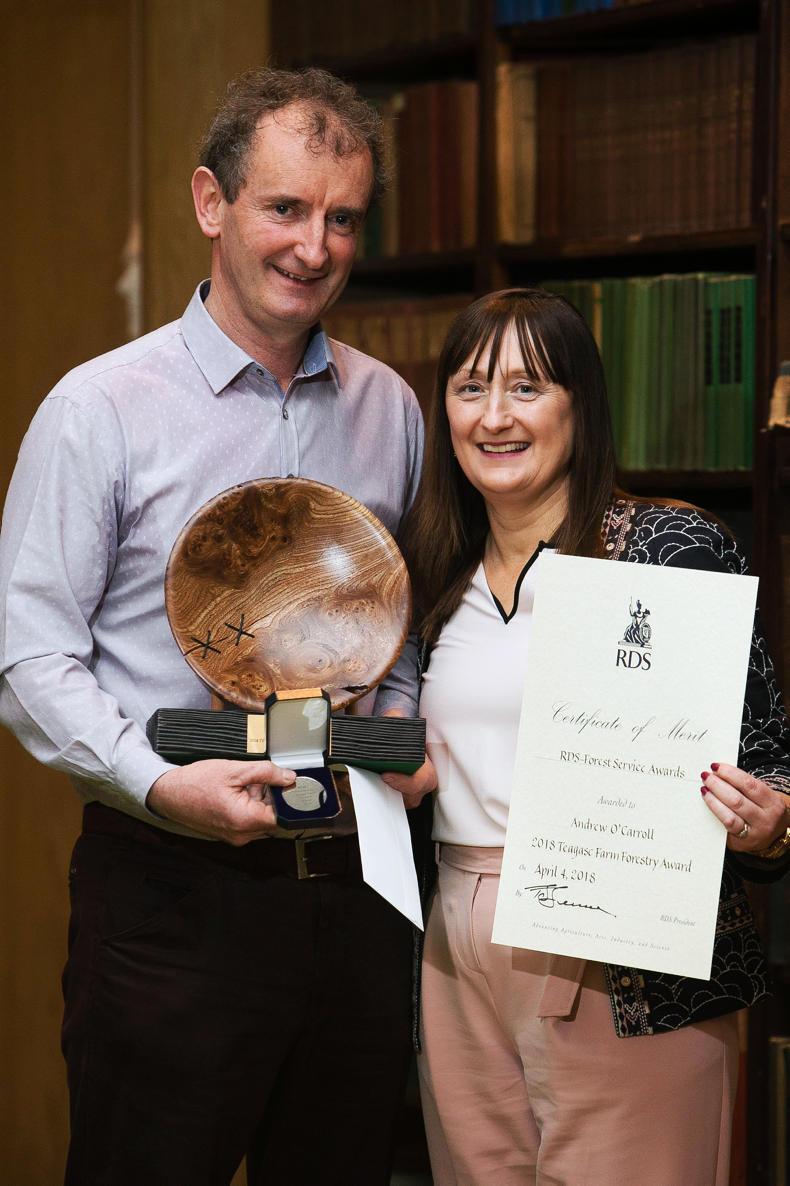 RDS forestry award winners combine agriculture and forestry RDS forestry award winners combine agriculture and forestry