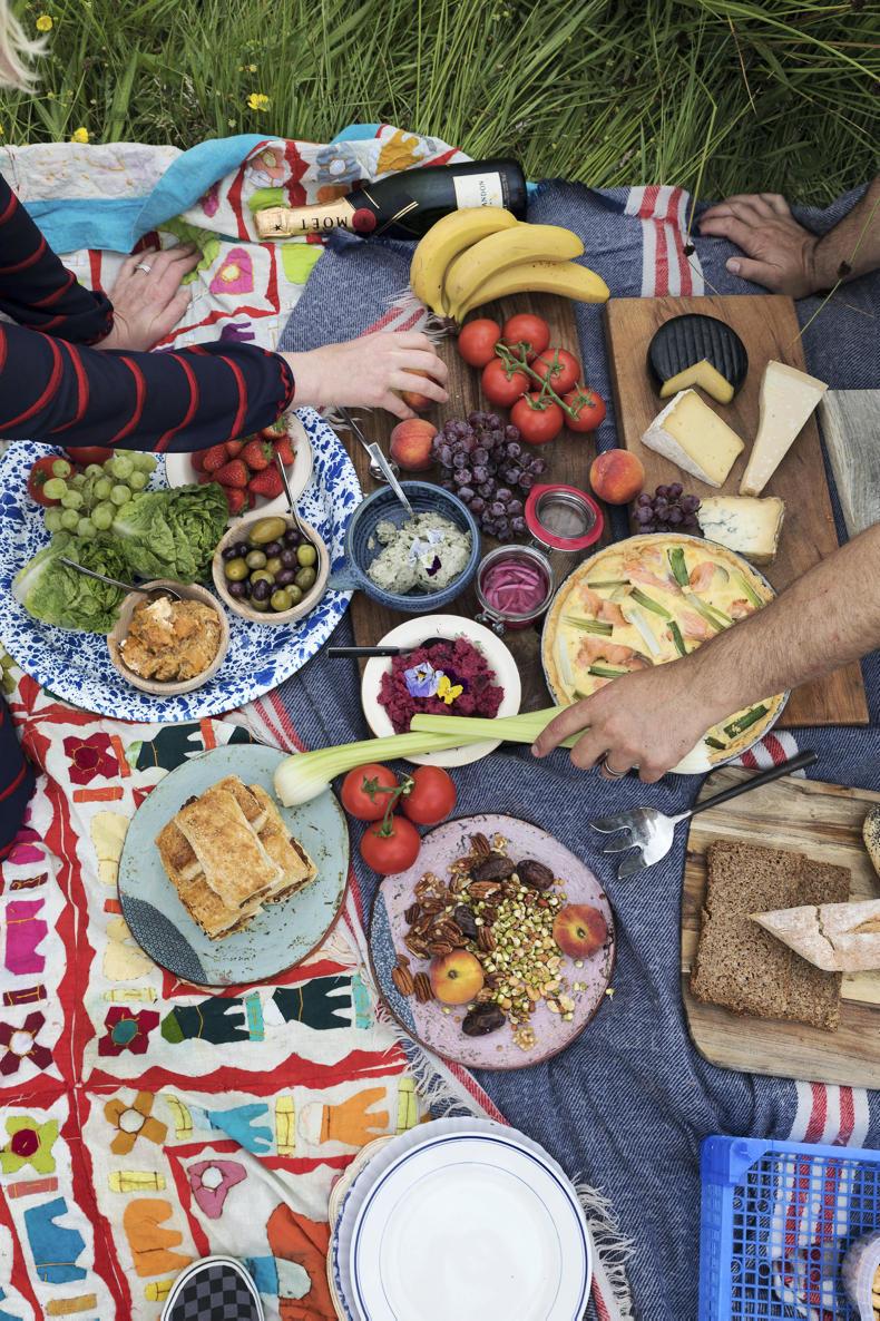 A perfect picnic from The Good Vibes Cookbook