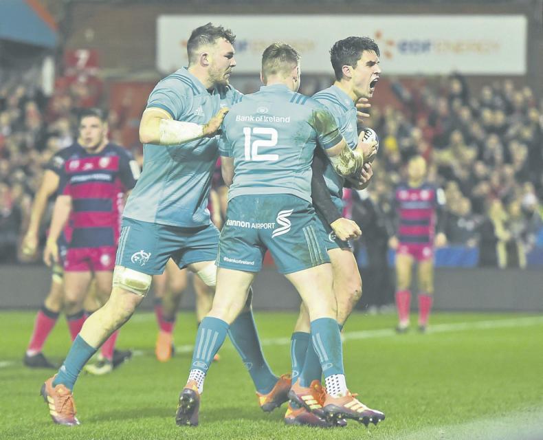 Carbery: Munster's own working for green and red Carbery: Munster's own working for green and red