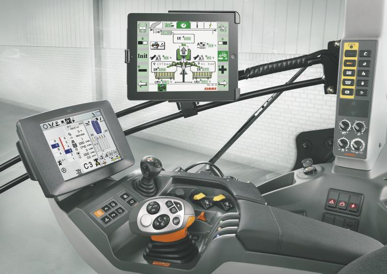 Claas offers new features in iPad ISOBUS control app Claas offers new features in iPad ISOBUS control app