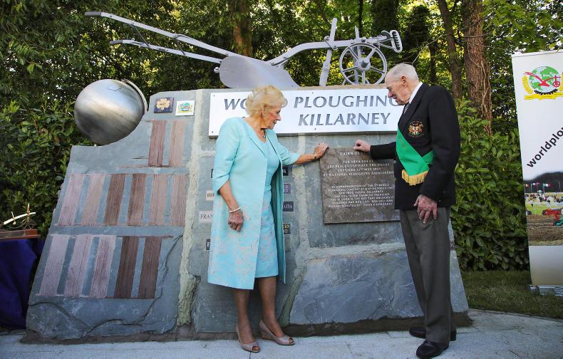 1954 world ploughing match memorial unveiled in Kerry 1954 world ploughing match memorial unveiled in Kerry