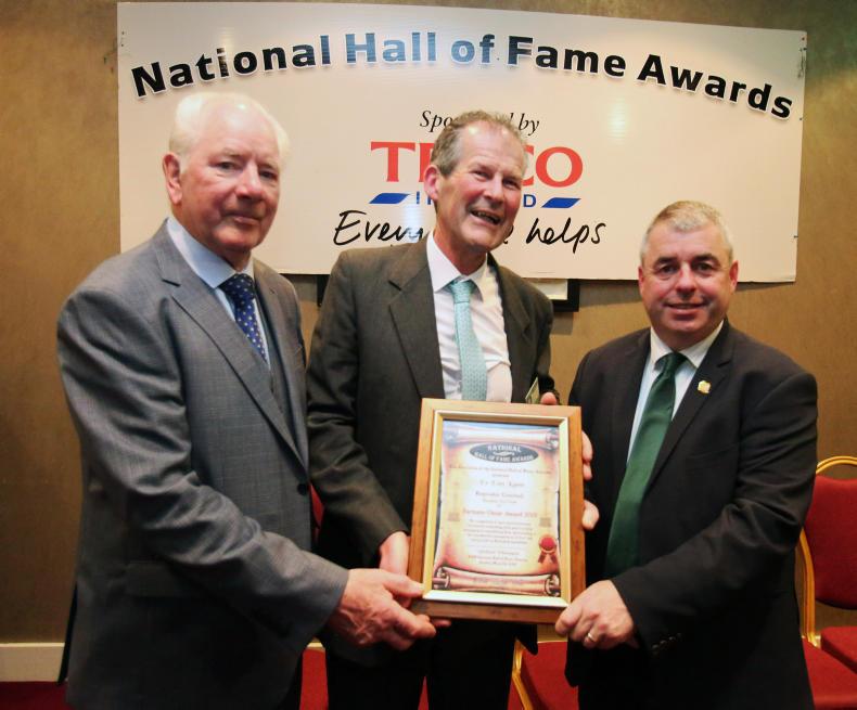 Dr Dan Ryan recognised at hall of fame awards Dr Dan Ryan recognised at hall of fame awards