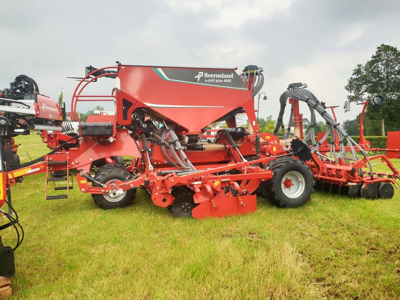 Kverneland excites punters with a new drill Kverneland excites punters with a new drill