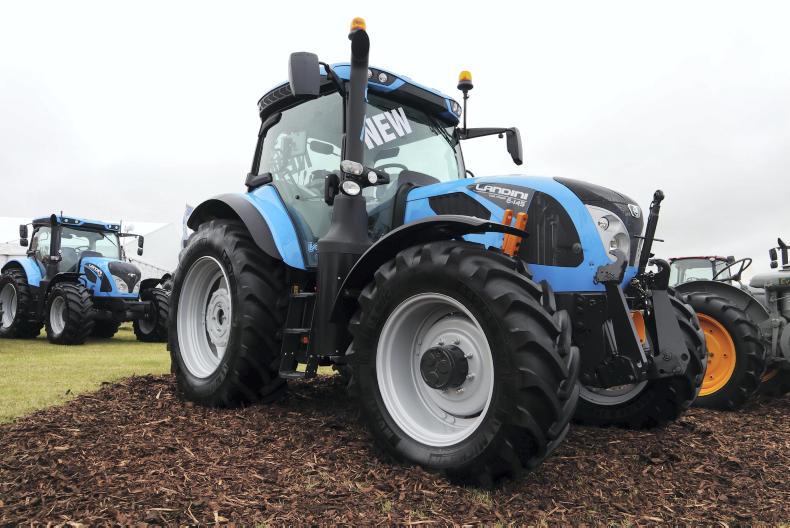 Landini showcases four-pot tractor with CVT at Ploughing Landini showcases four-pot tractor with CVT at Ploughing