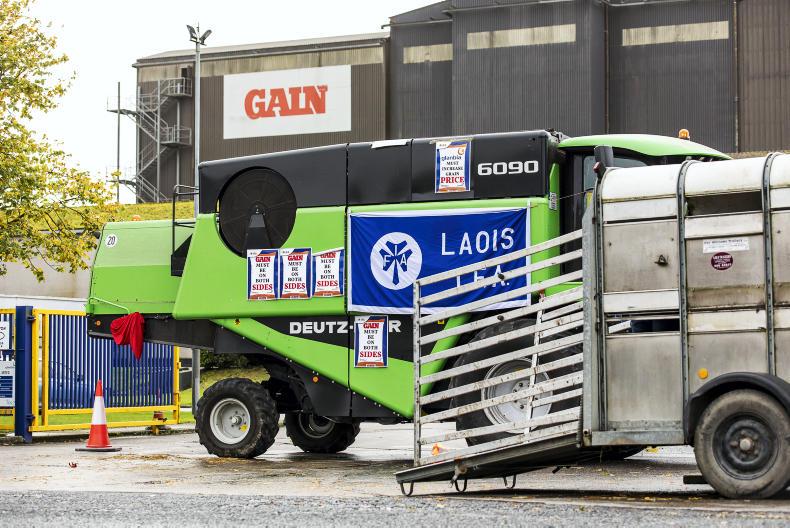 Glanbia grain price increase ends protests Glanbia grain price increase ends protests