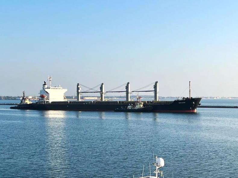 33,000t of Ukrainian grain en route to Ireland 33,000t of Ukrainian grain en route to Ireland