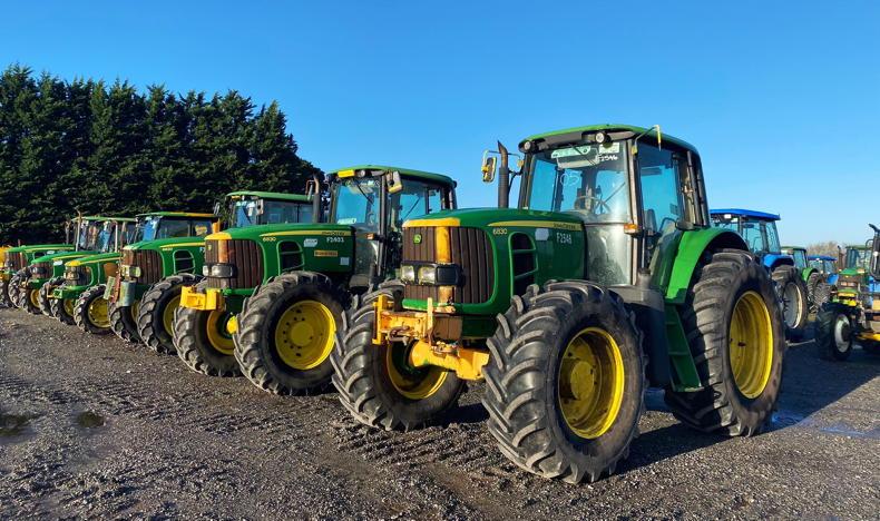 John Deere 6830s sell for up to €38,745 at Bord na Móna auction John Deere 6830s sell for up to €38,745 at Bord na Móna auction