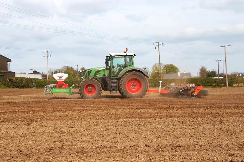 Harrows, cultivators and drills in cover crop establishment demonstration Harrows, cultivators and drills in cover crop establishment demonstration