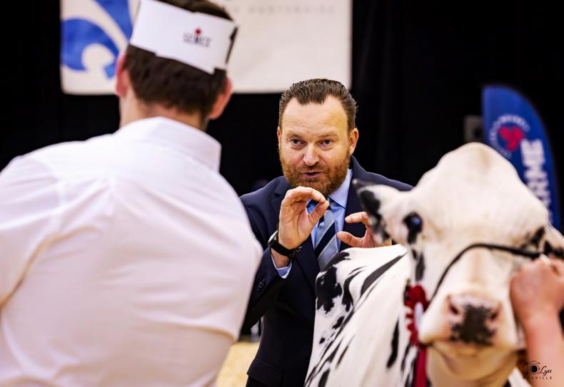 Italian breeder tasked with judging the Diageo Baileys Champion Cow Italian breeder tasked with judging the Diageo Baileys Champion Cow