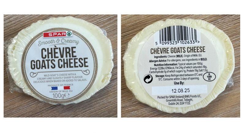 Goats cheese recalled due to listeria Goats cheese recalled due to listeria