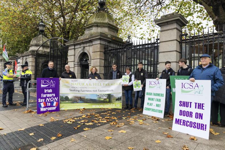 ICSA to hold Mercosur protest outside Leinster House ICSA to hold Mercosur protest outside Leinster House