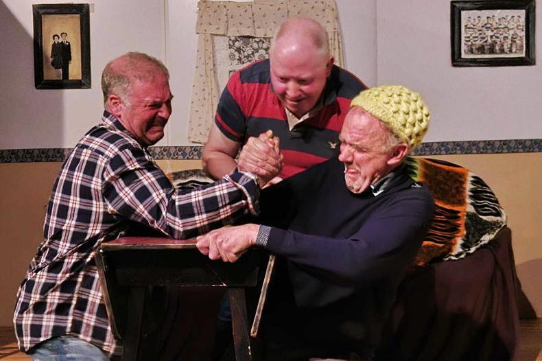 Swapping the milking parlour for the stage Swapping the milking parlour for the stage