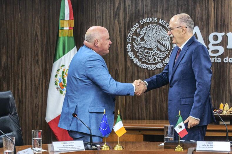 Minister Grealish exploring opportunities for Irish agri food in Mexico Minister Grealish exploring opportunities for Irish agri food in Mexico