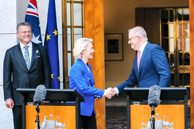 EU and Australia sign long-awaited trade deal EU and Australia sign long-awaited trade deal