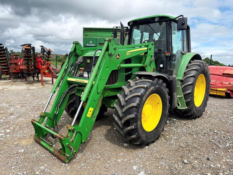 Low houred Deere tops Laois auction Low houred Deere tops Laois auction