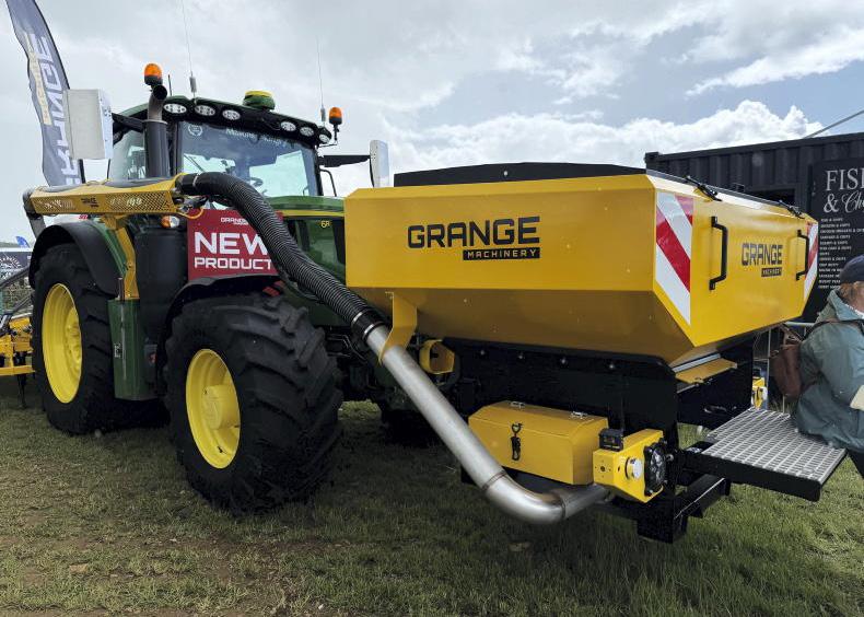 Grange offer full package with new front hopper Grange offer full package with new front hopper