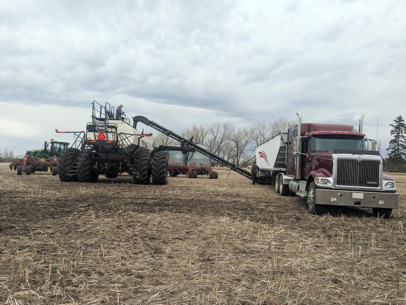 Inside the 3,000ac Canadian farm sowing 38 acres an hour Inside the 3,000ac Canadian farm sowing 38 acres an hour