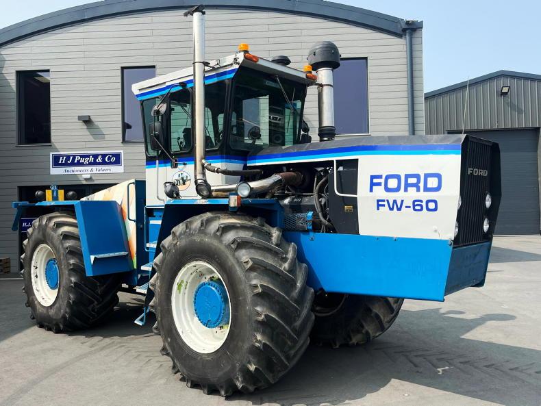 Vintage Ford 7000 sells for over €58,000 at auction Vintage Ford 7000 sells for over €58,000 at auction