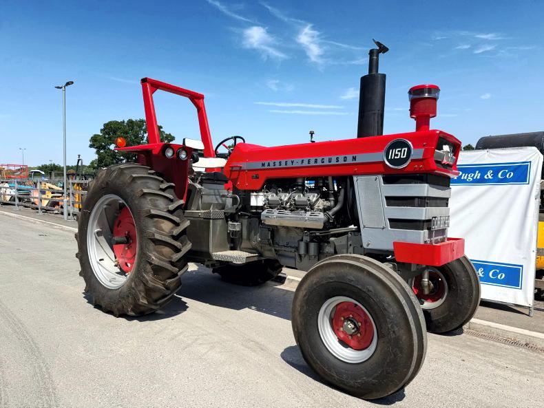 Vintage Ford 7000 sells for over €58,000 at auction Vintage Ford 7000 sells for over €58,000 at auction